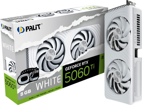 PALIT GeForce RTX 5060Ti WHITE OC 8GB